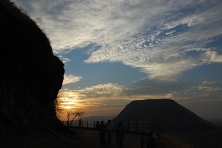 Sunset at Pandavleni